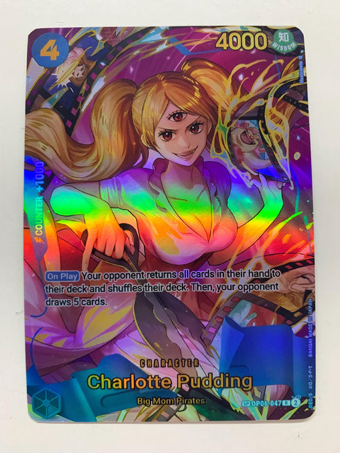 Charlotte Pudding OP06-047 (Alternate Art) | FULL HOLO | Orica PROXY