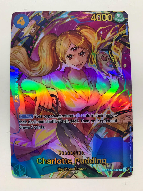 Charlotte Pudding OP06-047 (Alternate Art) | FULL HOLO | Orica PROXY