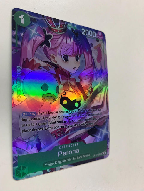 Perona OP12-034 (Alternate Art) | FULL HOLO | Orica PROXY
