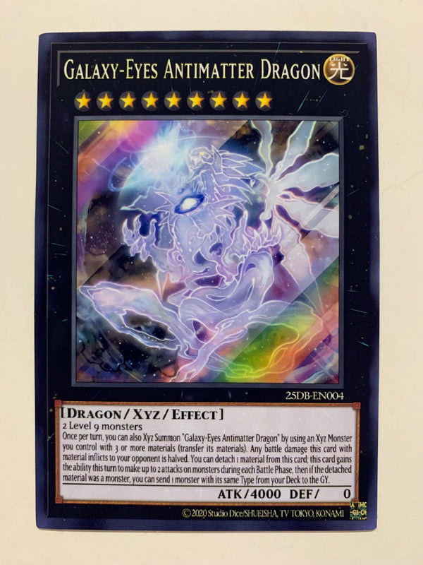 Galaxy-Eyes Antimatter Dragon | Super Rare | Orica PROXY