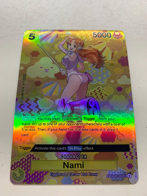 Nami OP08-106 (Alternate Art) | FULL HOLO | Orica PROXY