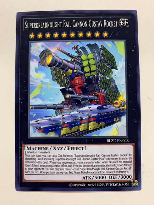 Superdreadnought Rail Cannon Gustav Rocket | Super Rare | Orica PROXY