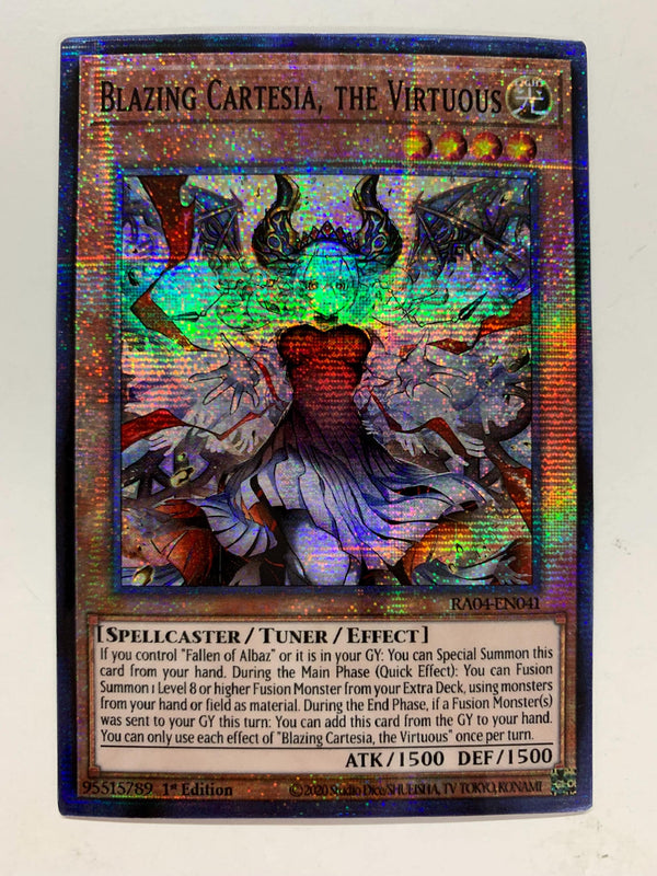 Blazing Cartesia, the Virtuous (Alternate Art) | Secret Rare | Orica PROXY