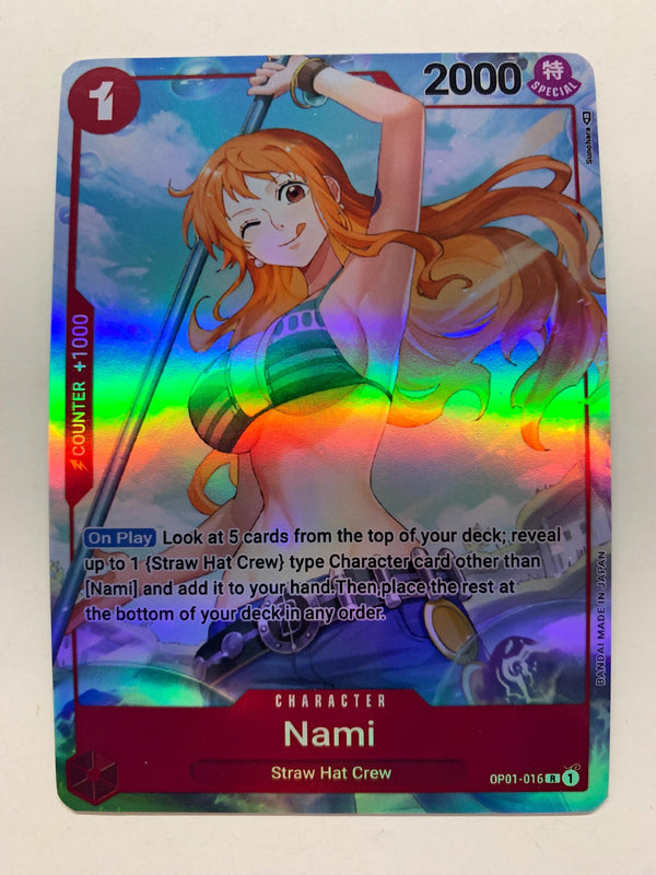 Nami OP01-016 (Alternate Art) | FULL HOLO | Orica PROXY