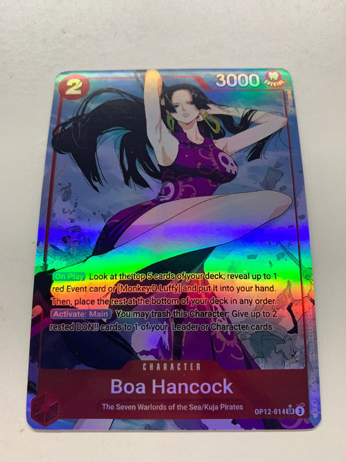 Boa Hancock OP12-014 (Alternate Art) | FULL HOLO | Orica PROXY