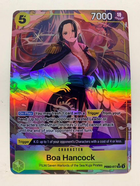 Boa Hancock PRB02-017 (Alternate Art) | FULL HOLO | Orica PROXY