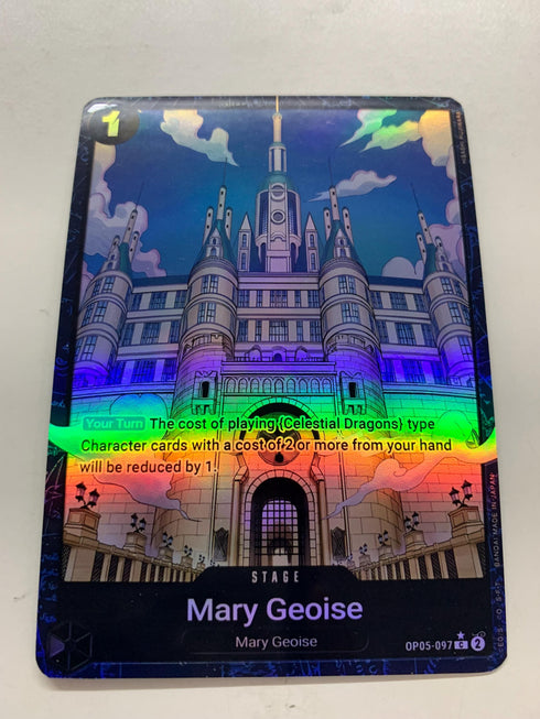 Mary Geoise OP05-097 (Alternate Art) | FULL HOLO | Orica PROXY