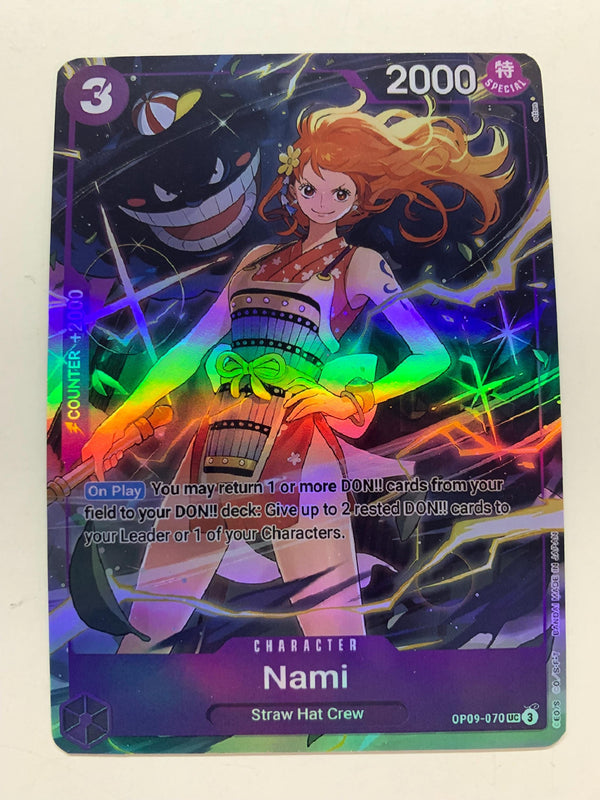 Nami OP09-070 (Alternate Art) | FULL HOLO | Orica PROXY