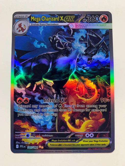 Mega Charizard X ex 125/094 | FULL HOLO | Orica PROXY