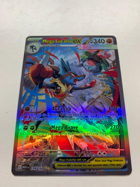 Mega Lucario ex 179/132 | FULL HOLO | Orica PROXY