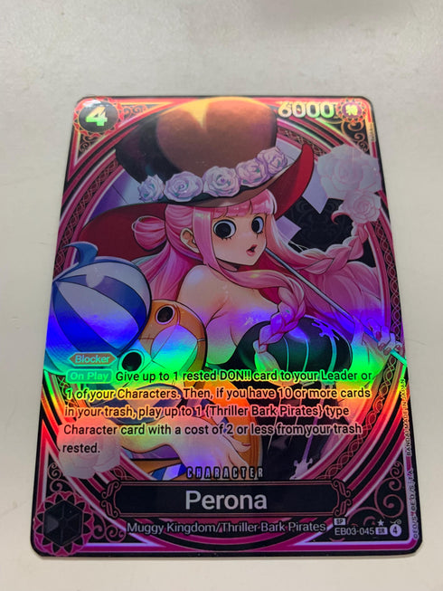 Perona EB03-045 (Alternate Art) | FULL HOLO | Orica PROXY