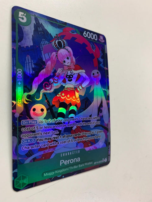 Perona OP14-033 (Alternate Art) | FULL HOLO | Orica PROXY