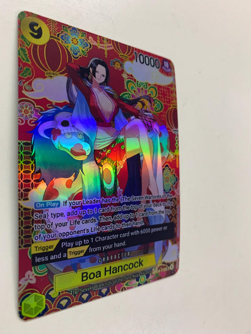 Boa Hancock OP14-112 (Alternate Art) | FULL HOLO | Orica PROXY