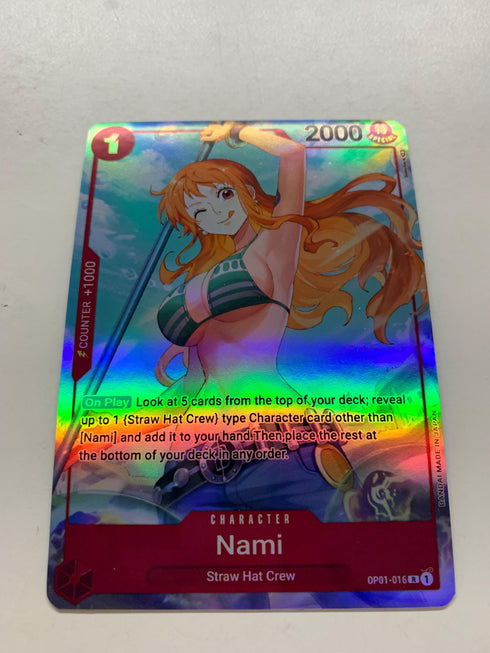 Nami OP01-016 (Alternate Art) | FULL HOLO | Orica PROXY