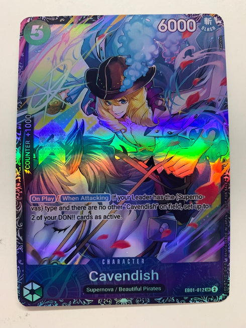 Cavendish EB01-012 (Alternate Art) | FULL HOLO | Orica PROXY