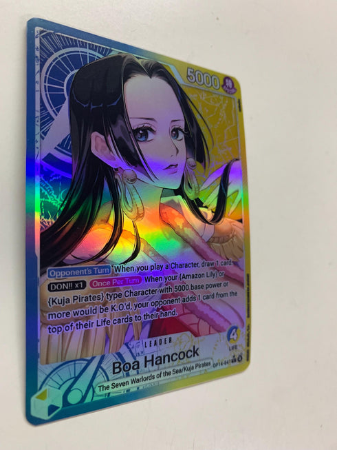 Boa Hancock OP14-041 (Alternate Art) | FULL HOLO | Orica PROXY