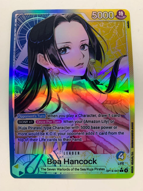 Boa Hancock OP14-041 (Alternate Art) | FULL HOLO | Orica PROXY