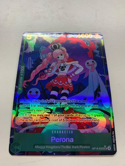 Perona OP14-033 (Alternate Art) | FULL HOLO | Orica PROXY