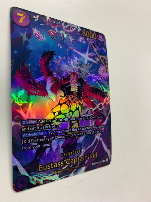 Eustass“Captain”Kid EB04-039 (Alternate Art) | FULL HOLO | Orica PROXY
