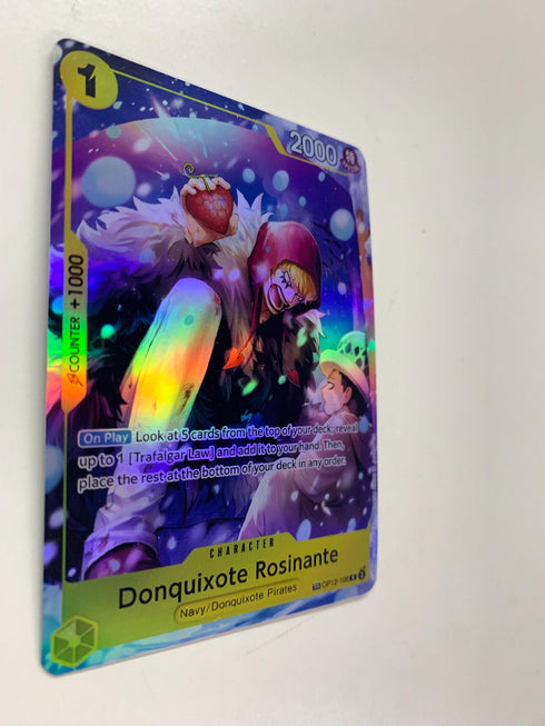 Donquixote Rosinante OP12-108 (Alternate Art) | FULL HOLO | Orica PROXY