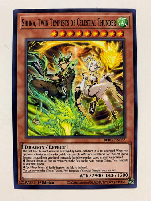 Sheena the Twin Storm Deities of Divine Thunder | Super Rare | Orica PROXY