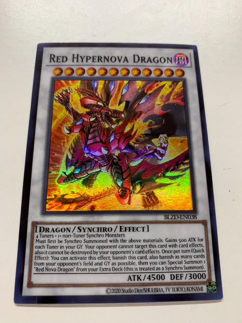 Red Hypernova Dragon | Super Rare | Orica PROXY
