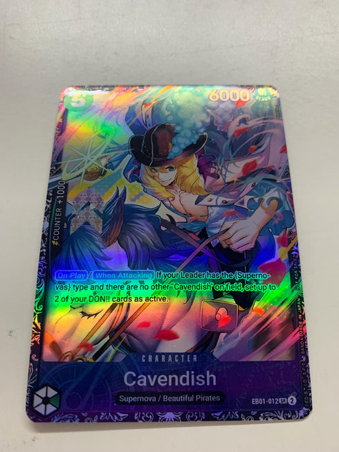 Cavendish EB01-012 (Alternate Art) | FULL HOLO | Orica PROXY