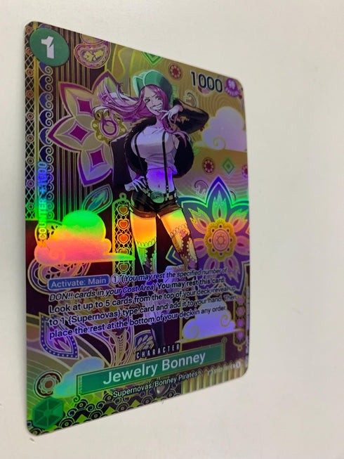 Jewelry Bonney ST02-007 (Alternate Art) | FULL HOLO | Orica PROXY