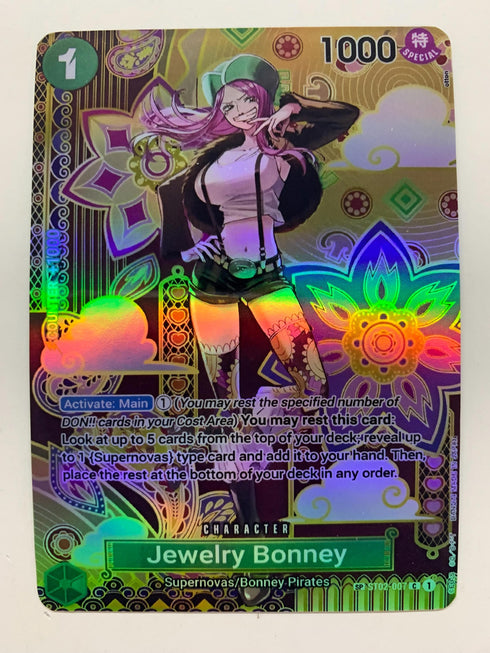 Jewelry Bonney ST02-007 (Alternate Art) | FULL HOLO | Orica PROXY