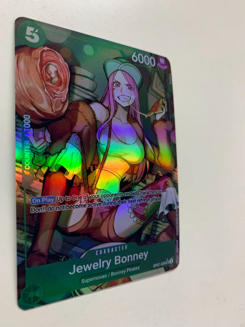 Jewelry Bonney OP07-026 (Alternate Art) | FULL HOLO | Orica PROXY