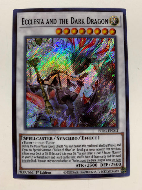 Ecclesia and the Dark Dragon | Secret Rare | Orica PROXY