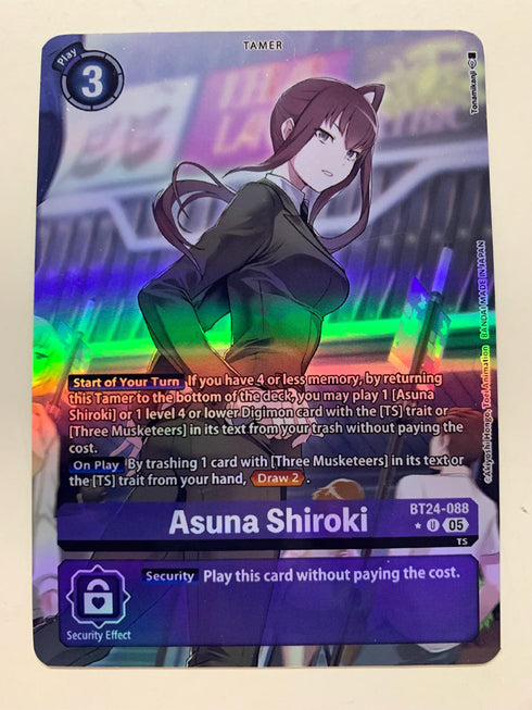 Asuna Miroki BT24-088 (Alternate Art) | FULL HOLO | Orica PROXY
