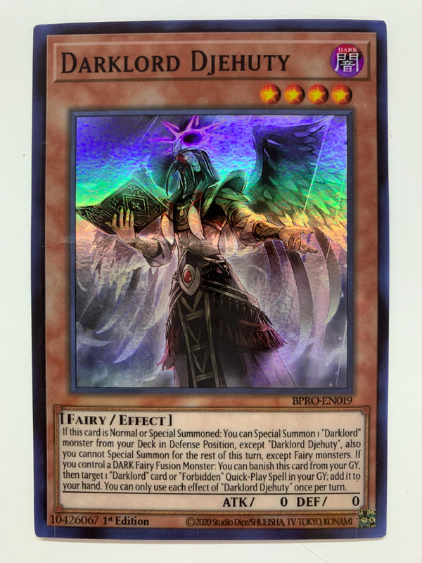 Darklord Djehuty | Super Rare | Orica PROXY