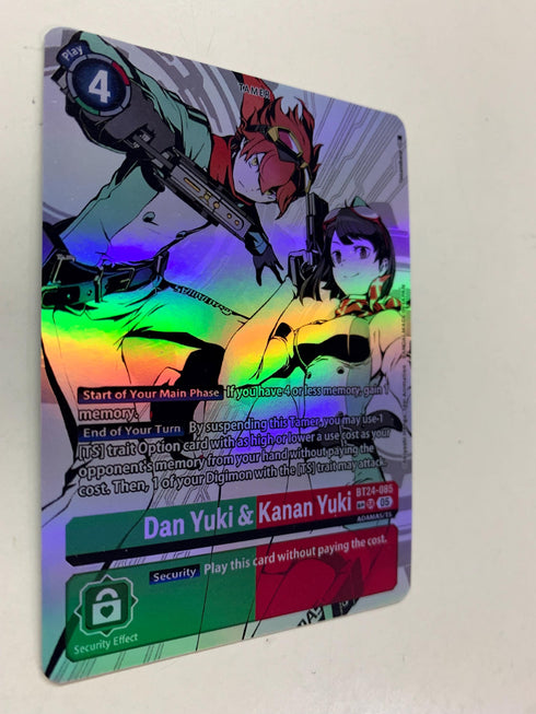 Dan Yuki & Kanan Yuki BT24-085 (Alternate Art) | FULL HOLO | Orica PROXY
