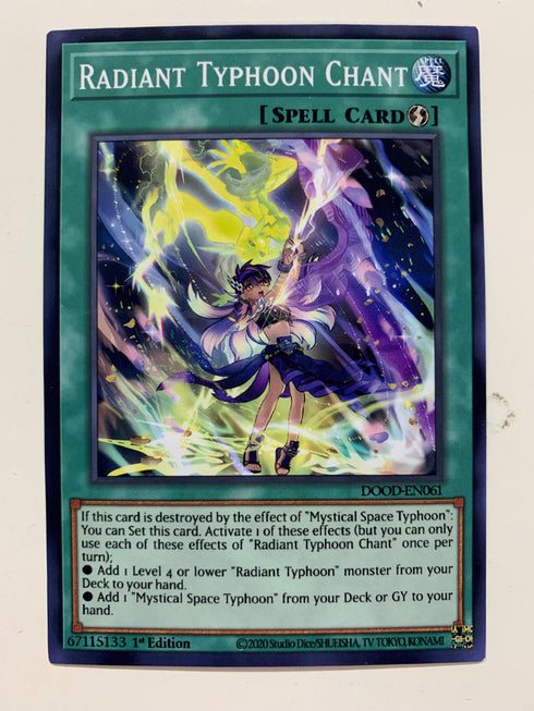 Radiant Typhoon Chant | Super Rare | Orica PROXY