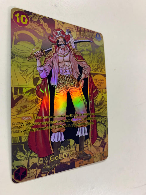 Gol D. Roger OP09-118 (Alternate Art) | FULL HOLO | Orica PROXY