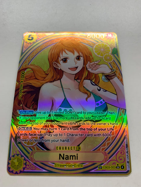 Nami EB03-053 (Alternate Art) | FULL HOLO | Orica PROXY