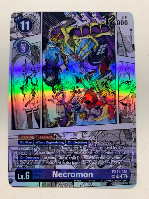 Necromon EX11-051 (Alternate Art) | FULL HOLO | Orica PROXY