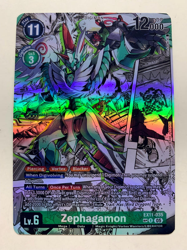 Zephagamon EX11-035 (Alternate Art) | FULL HOLO | Orica PROXY