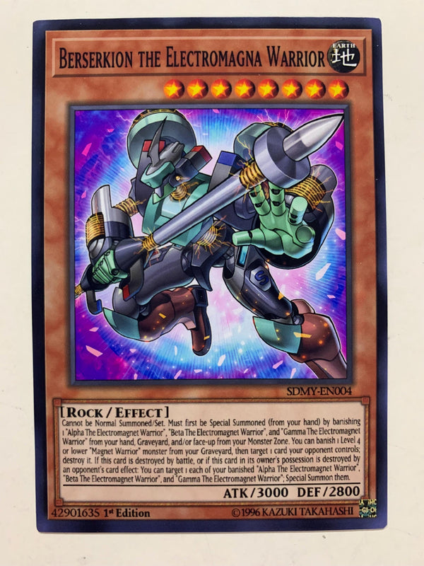 Berserkion the Electromagna Warrior | Super Rare | Orica PROXY