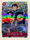 Ace Sabo Luffy OP13-007 (Alternate Art) | FULL HOLO | Orica PROXY