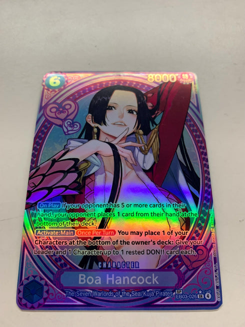 Boa Hancock EB03-026 (Alternate Art) | FULL HOLO | Orica PROXY