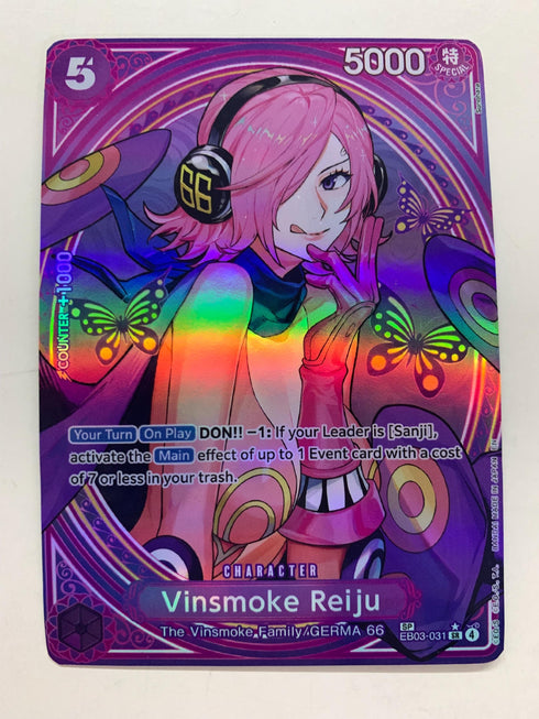 Vinsmoke Reiju EB03-031 (Alternate Art) | FULL HOLO | Orica PROXY