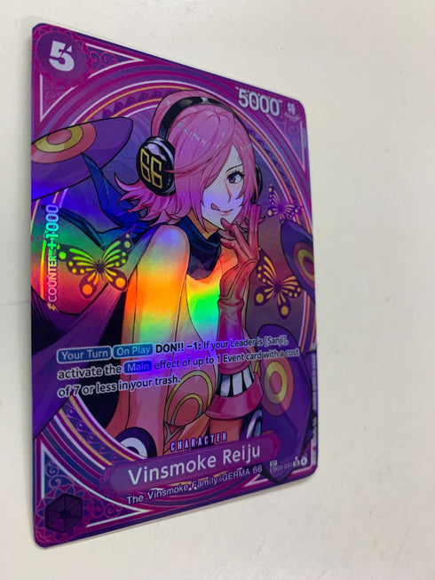 Vinsmoke Reiju EB03-031 (Alternate Art) | FULL HOLO | Orica PROXY