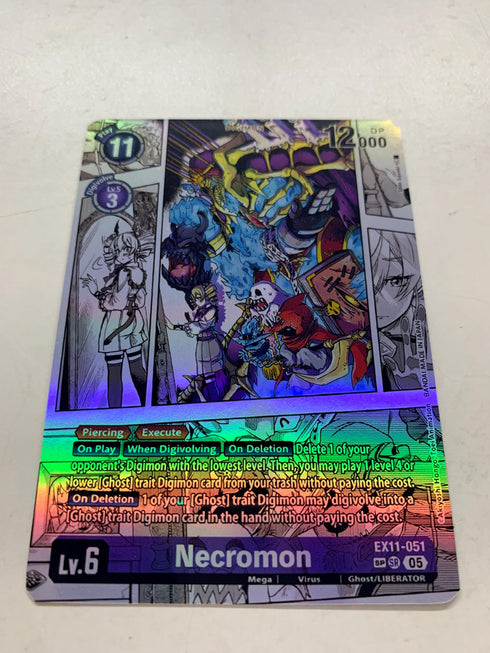 Necromon EX11-051 (Alternate Art) | FULL HOLO | Orica PROXY