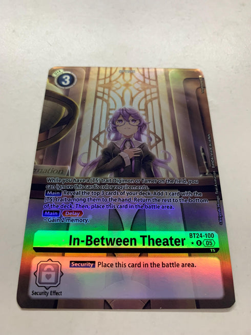 In-Between Theater BT24-100 (Alternate Art) | FULL HOLO | Orica PROXY