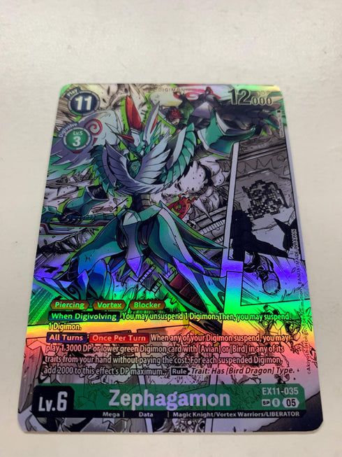 Zephagamon EX11-035 (Alternate Art) | FULL HOLO | Orica PROXY