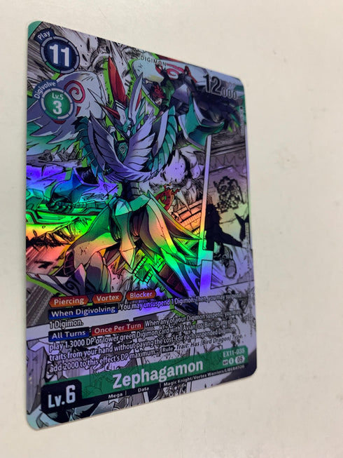 Zephagamon EX11-035 (Alternate Art) | FULL HOLO | Orica PROXY