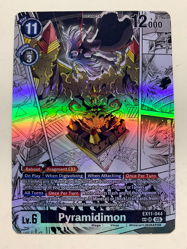 Pyramidimon EX11-044 (Alternate Art) | FULL HOLO | Orica PROXY