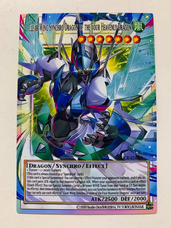 Clear Wing Synchro Dragon of the Four Heavenly Dragon | Overframe Rare | Orica PROXY